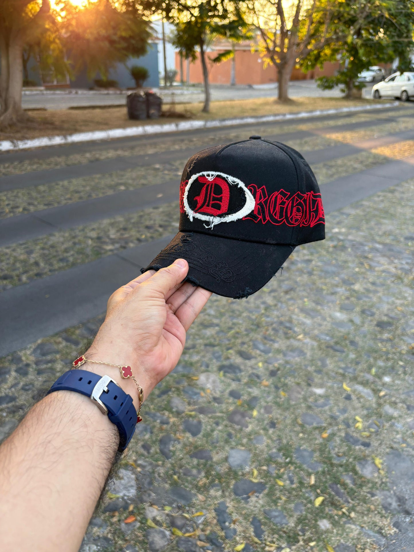 Dandy Hats X Fuerza Regida - Distressed