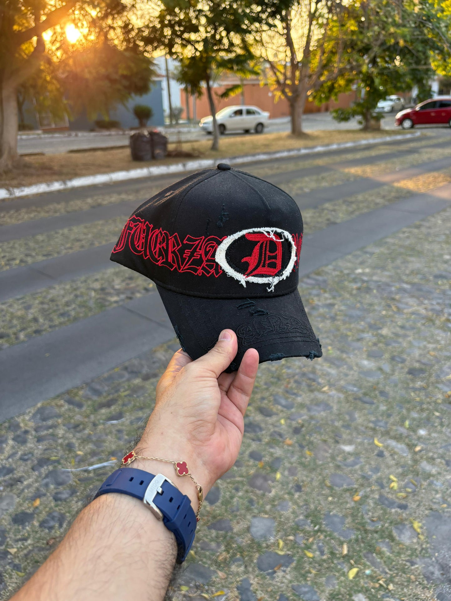 Dandy Hats X Fuerza Regida - Distressed